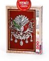 Osmanlı Cihan Devleti Arması Tablo Ahşap Puzzle 500 Parça ( TR24-D )