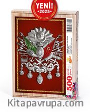 Osmanlı Cihan Devleti Arması Tablo Ahşap Puzzle 500 Parça ( TR24-D )