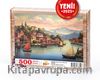 İtalya Sernio Dağı'nda Kasaba Ahşap Puzzle 500 Parça ( UK28-D )