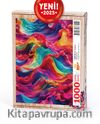 Renk Dalgaları Ahşap Puzzle 1000 Parça ( KJ05-M ) 