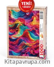 Renk Dalgaları Ahşap Puzzle 1000 Parça ( KJ05-M ) 