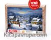 Masalsı Köyde Kış Ahşap Puzzle 1000 Parça ( MZ77-M )