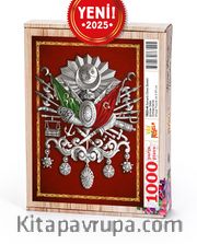 Osmanlı Cihan Devleti Arması Tablo Ahşap Puzzle 1000 Parça ( TR23-M )
