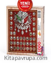 Osmanlı Cihan Devleti Padişahlar Tablo Ahşap Puzzle 1000 Parça ( TR25-M )