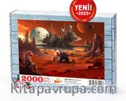 Mars Kolonisi Ahşap Puzzle 2000 Parça ( BK54-MM )