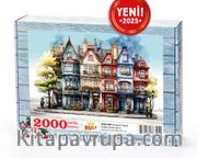 Nostaljik Sokak Ahşap Puzzle  2000 Parça ( SK56-MM )