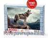 Yalnız Kurt Ahşap Puzzle 2000 Parça ( HV80-MM )