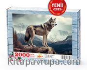 Yalnız Kurt Ahşap Puzzle 2000 Parça ( HV80-MM )