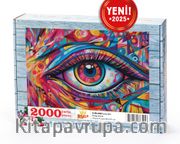 Kolaj Göz Ahşap Puzzle 2000 Parça ( KJ52-MM )