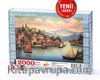 İtalya Sernio Dağı'nda Kasaba Ahşap Puzzle  2000 Parça ( UK60-MM )