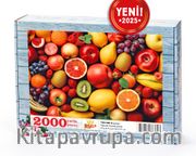 Meyveler Ahşap Puzzle 2000 Parça ( YI53-MM )