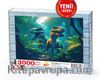 Dinozorlar Ormanda Ahşap Puzzle 3000 Parça ( HV96-MMM )