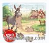 Arkadaşım Eşek Ahşap Puzzle 35 Parça ( XXXV-52 )