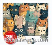Kediler Ahşap Puzzle 35 Parça ( XXXV-55 )