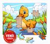 Ördek Kardeş Ahşap Puzzle 35 Parça ( XXXV-58 )