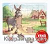 Arkadaşım Eşek Ahşap Puzzle 54 Parça ( LIV-52 )
