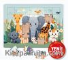 Orman Dostları Ahşap Puzzle 54 Parça ( LIV-57 )