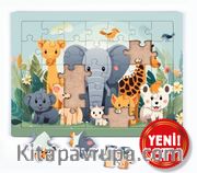 Orman Dostları Ahşap Puzzle 54 Parça ( LIV-57 )