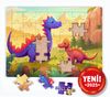 Renkli Dinozorlar Ahşap Puzzle 54 Parça ( LIV-59 )