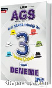 MEB-AGS Altışapka Tekniği ile 3 Tamamı Çözümlü Deneme