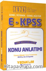 2026 E-KPSS Genel Yetenek Genel Kültür Tüm Adaylar İçin Konu Anlatımı