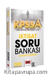 2025 KPSS-A Grubu Tüm Kurum Sınavları İçin Tamamı Çözümlü İktisat Soru Bankası
