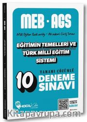 MEB-AGS Eğitimin Temelleri ve Türk Milli Eğitim Sistemi 10 Deneme Çözümlü 