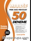 Maarif MEB- AGS- Mevzuat 50 Deneme