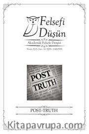 Felsefi Düşün Sayı:24 Post-Truth