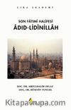 Son Fatımi Halifesi Adıd-Lidinillah