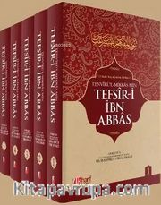 İbn Abbas Tefsiri (5 Cilt Takım) <br /> 15 Hadis Kaynağından Derlenen Tefsir-i İbn Abbas