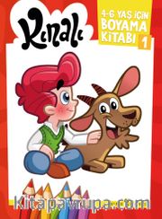 Kınalı 4-6 yaş için Boyama Kitabı 1