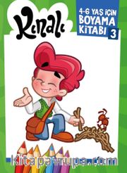 Kınalı 4-6 yaş için Boyama Kitabı 3
