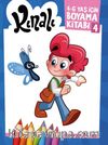 Kınalı 4-6 yaş için Boyama Kitabı 4