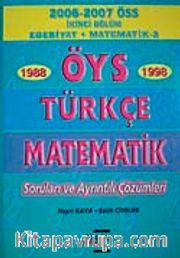 ÖYS 1988-1998 Türkçe Matematik Soruları ve Ayrıntılı Çözümleri