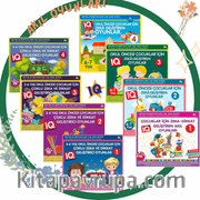 3-4-5-6-7 Yaş ve Üzeri Çocuklar İçin IQ Zeka Geliştiren Akıl Oyunları (8 Kitap Takım)