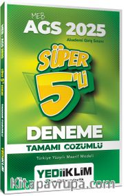 2025 MEB AGS Tamamı Çözümlü Süper 5'li Deneme