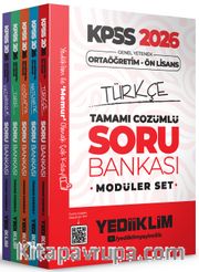 2026 KPSS Ortaöğretim Ön Lisans Genel Yetenek Genel Kültür Tamamı Çözümlü Soru Bankası Modüler Set