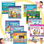 4-10 Yaş ve Üstü Çocuklar İçin IQ Zeka Geliştiren Oyunlar  (9 Kitap)