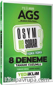 2025 MEB AGS ÖSYM Ne Sorar Tamamı Çözümlü 8 Fasikül Deneme Sınavı