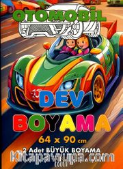 Otomobil Dev Boyama 64 X 90 Cm 2 Adet Dev Boyama Posteri