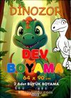 Dinozor Dev Boyama 64 x 90 Cm 2 Adet Dev Boyama Posteri
