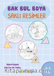 Bak Bul Boya Saklı Resimler 4-5 Yaş