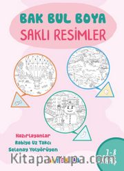 Bak Bul Boya Saklı Resimler 7-8 Yaş