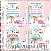 Çocuklar İçin Psikoloik Destek Serisi 4  Kitap - Ayraç ve Kartpostallı Özel Set -2