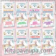 Çocuklar İçin Psikoloik Destek Serisi 8  Kitap - Ayraç ve Kartpostallı Özel Set