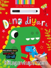 Çiz - Sil Aktivite Kitabı Dino Diyarı