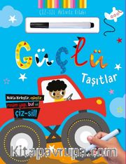 Çiz - Sil Aktivite Kitabı Güçlü Taşıtlar