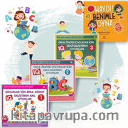Çocuklar İçin Zeka Geliştiren Oyunlar (4 Kitap)