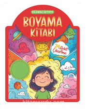 Çıkartmalı Boyama Kitabı - Kırmızı